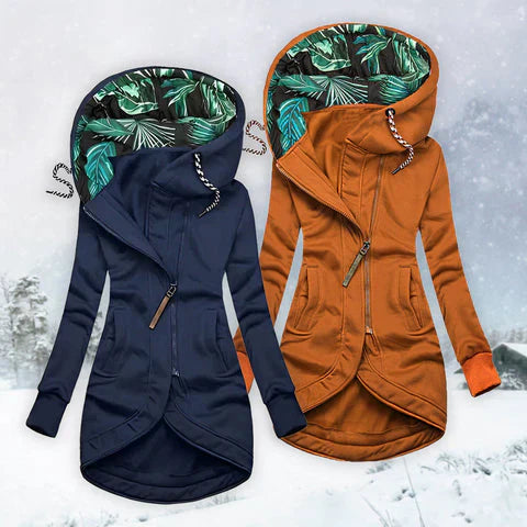 Amelia - Elegant & Warm Winter Jacket with Hood