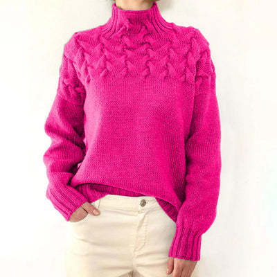 Elena | Warm Knitted Roll Neck