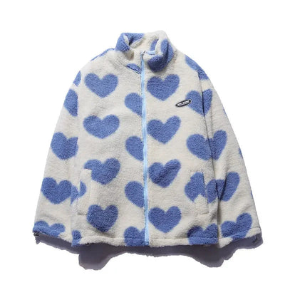 Amelia™ | Reversible Heart Print Jacket