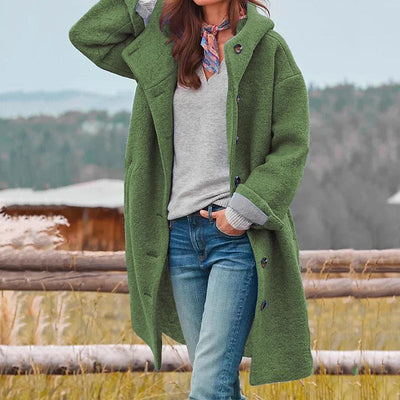 Briella | Women's Autumn Jacket with Hood | Elegant Protection