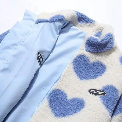 Amelia™ | Reversible Heart Print Jacket