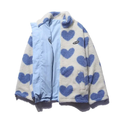 Amelia™ | Reversible Heart Print Jacket