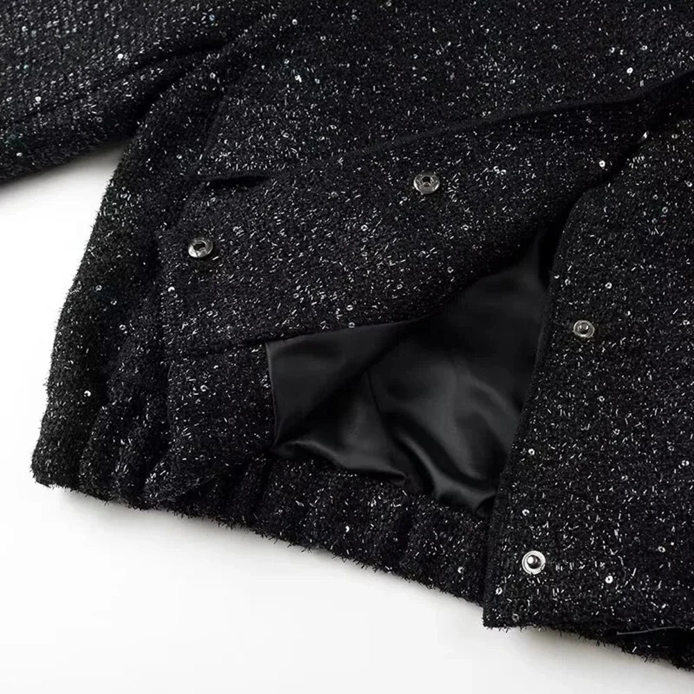 Amelia™ | LUMINA Sequin Jacket