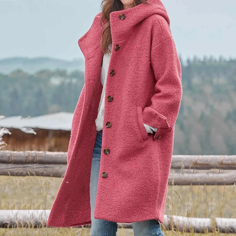 Briella | Women's Autumn Jacket with Hood | Elegant Protection