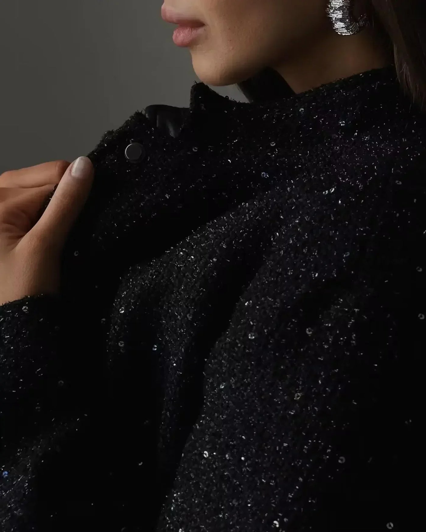Amelia™ | LUMINA Sequin Jacket