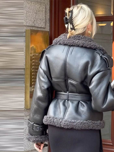 Amelia™ | Leather Jacket