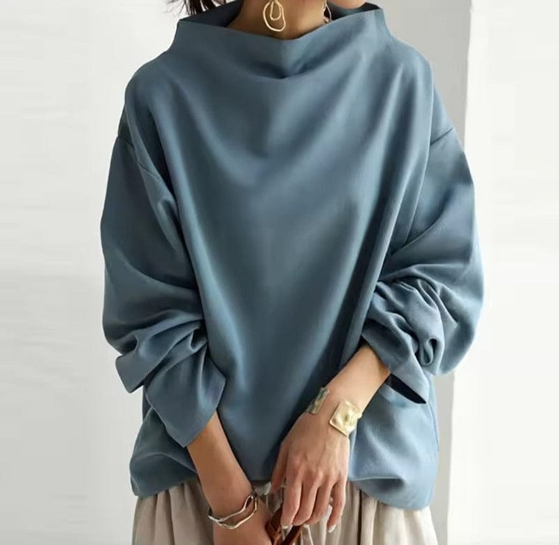 Lisa | High Neck Casual Top