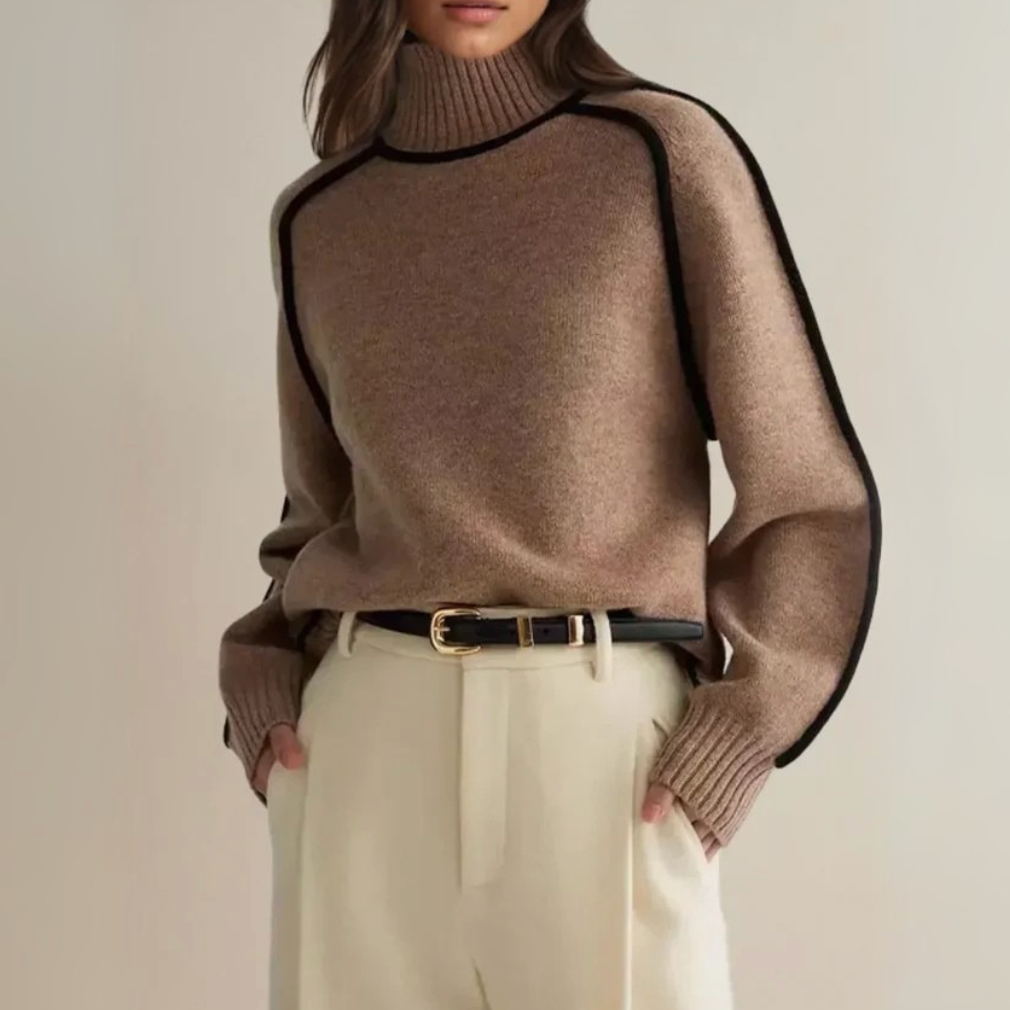 Donna | Elegant Roll Neck Jumper