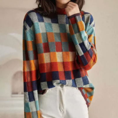Isla | Comfortable Retro Sweater