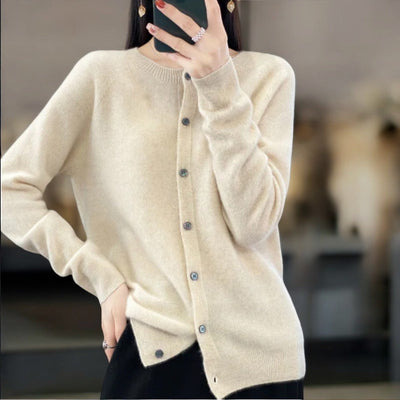 Amelia® | Elegant Button Cardigan