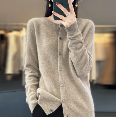 Amelia® | Elegant Button Cardigan