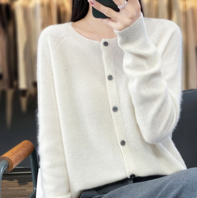 Amelia® | Elegant Button Cardigan