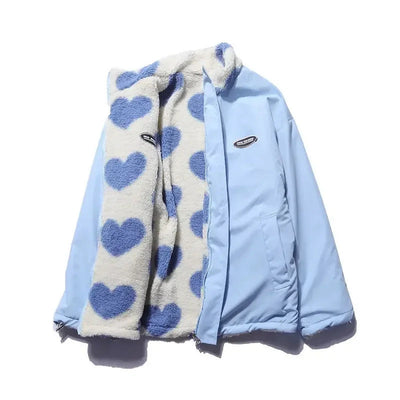 Amelia™ | Reversible Heart Print Jacket