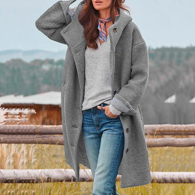 Briella | Women's Autumn Jacket with Hood | Elegant Protection