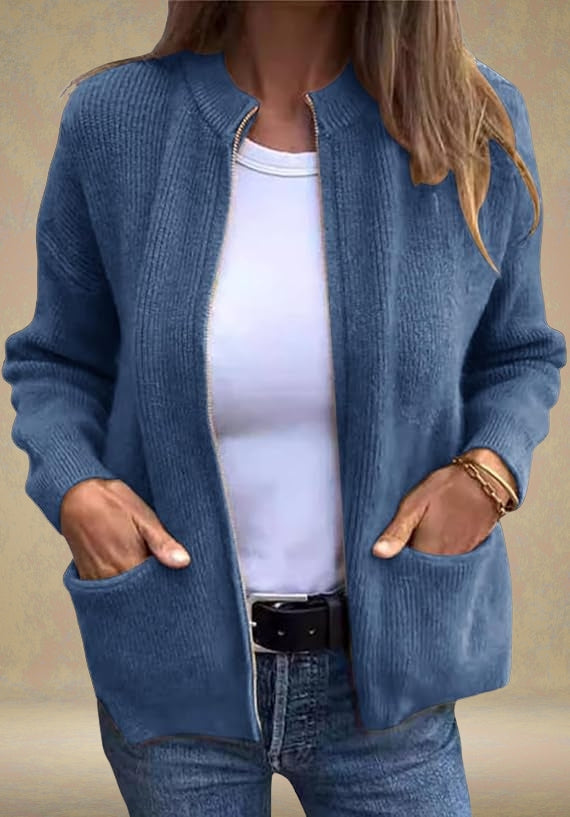 Amelia | Cardigan with Zip
