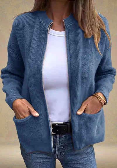 Amelia | Cardigan with Zip