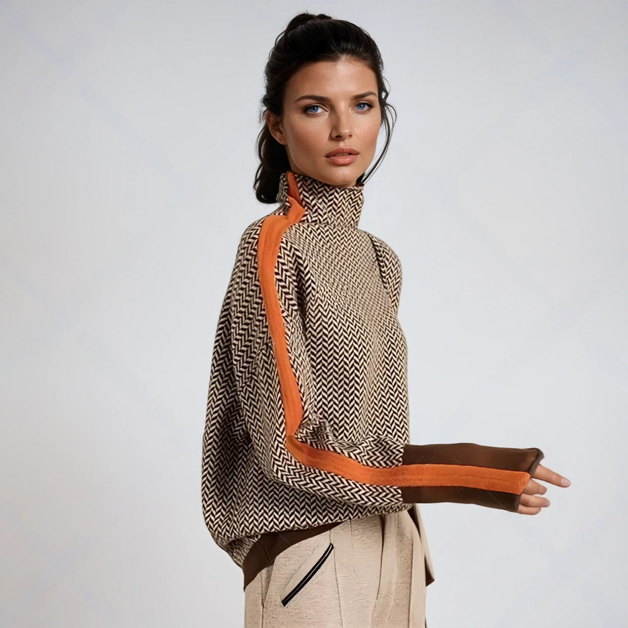 Amelia | Roll Neck Sweater