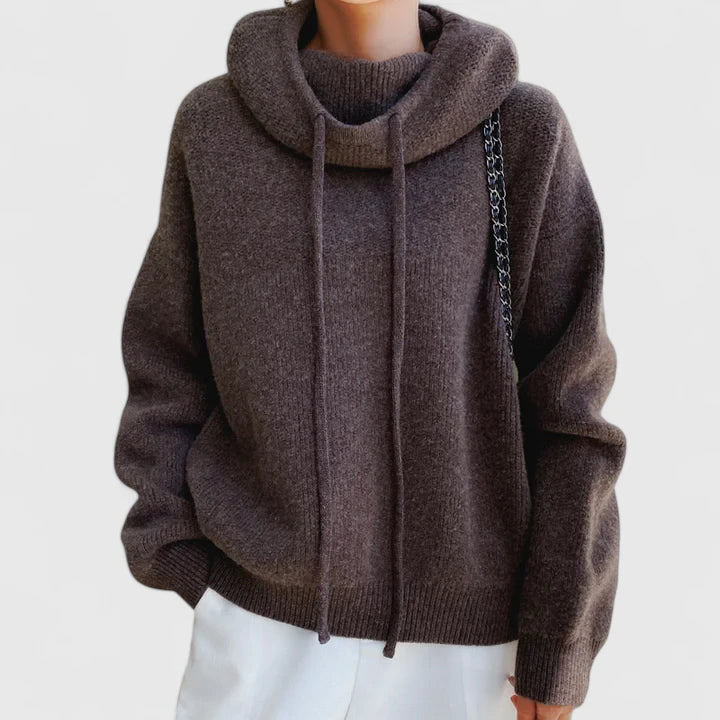 Marie | Cosy Knit Hoodie
