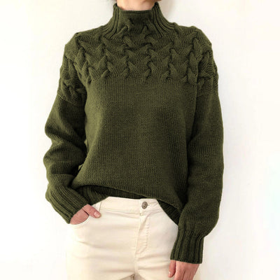 Elena | Warm Knitted Roll Neck