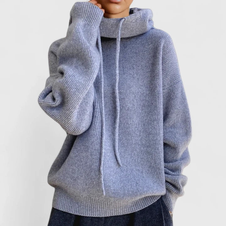 Marie | Cosy Knit Hoodie