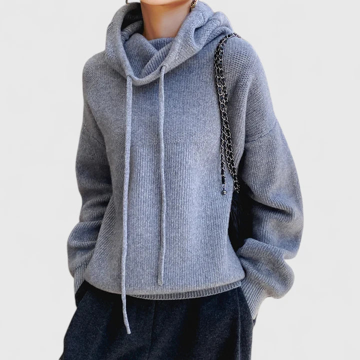 Marie | Cosy Knit Hoodie