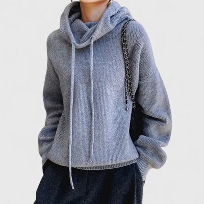 Marie | Cosy Knit Hoodie
