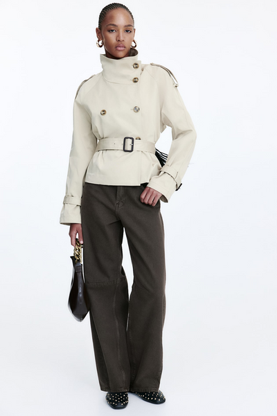 Amelia™ | Short Trench Coat