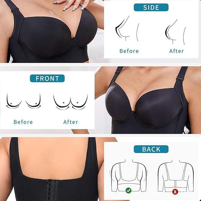Amelia | Plus Size Support Bra