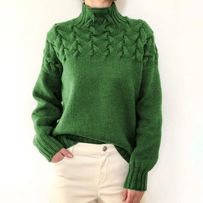 Elena | Warm Knitted Roll Neck