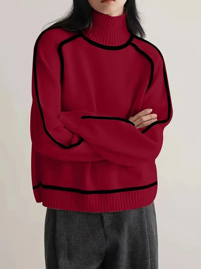 Donna | Elegant Roll Neck Jumper