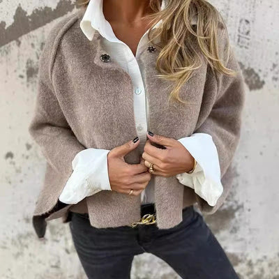 ELISE | Short jacket with elegant, flared sleeves