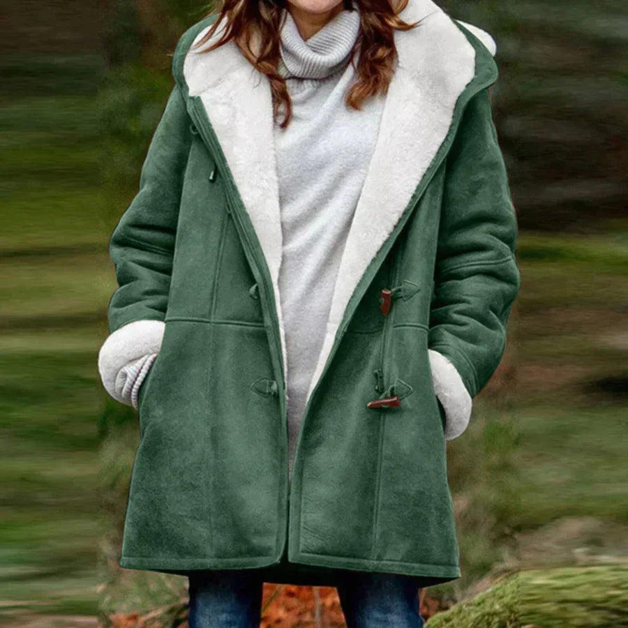Audrey | Soft Suede Effect Coat