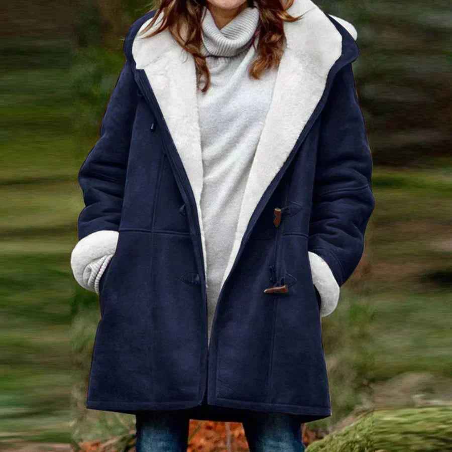 Audrey | Soft Suede Effect Coat