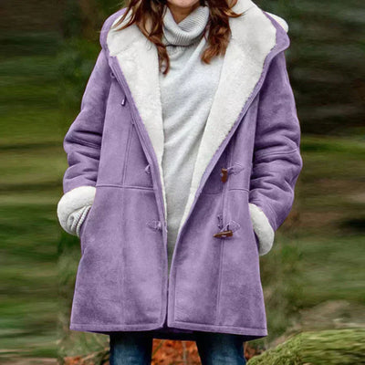 Audrey | Soft Suede Effect Coat
